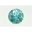 Round Diamond Fancy Turquoise 0.93 Carat SI1