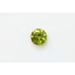 Loose Round Diamond Fancy Greenish Yellow 0.75 Carat SI1