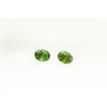 Oval Diamond Pair Fancy Green 1.02 TCW VS1