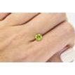 Round Cut Diamond Fancy Yellow Color 0.94 Carat SI1