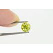 Round Cut Diamond Fancy Yellow Color 0.94 Carat SI1