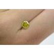 Cushion Shape Diamond Fancy Yellow Color 1.00 Carat SI1