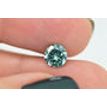 Round Cut Diamond Loose Fancy Green Color 0.96 Carat SI1