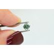 Cushion Cut Natural Diamond Green Color 0.86 Carat VS1 