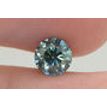 Round Cut Diamond Fancy Green Color VS2 0.90 Carat