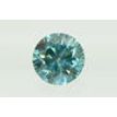 Round Diamond Fancy Green Loose 1.10 Carat VS1