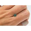 Loose Princess Diamond Fancy Turquoise 1.02 Carat I1