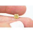 Fancy Yellow Radiant Diamond 0.91 Carat SI1