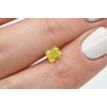 Loose Radiant Diamond Fancy Yellow 0.94 Carat SI1