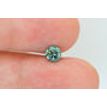 Loose Green Diamond Fancy Color Round Shape 0.70 Carat VS2