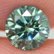 Loose Green Diamond Fancy Color Round Shape 0.70 Carat VS2