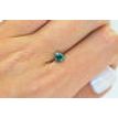 Heart Diamond Fancy Turquoise Color 0.75 Carat VVS2