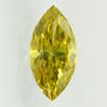 Marquise Diamond Fancy Yellow Color Certified 1.00 Carat VS1