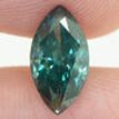 Marquise Cut Diamond Fancy Green 1.09 Carat VS2