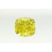 Cushion Diamond Fancy Yellow VS2 Certified 1.01 Carat