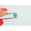 1 Carat Diamond Loose Round Shape Fancy Turquoise SI2