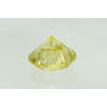 Round Cut Diamond Fancy Yellow Color SI1 2.02 Carat