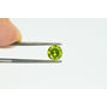 Round Shape Diamond Fancy Green Color SI2 0.73 Carat Certified