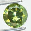 Round Shape Diamond Fancy Green Color Loose 1.30 Carat VS1