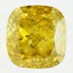 Cushion Cut Diamond Fancy Brownish Yellow 1.50 Carat SI2