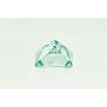 Princess Cut Diamond Fancy Greenish Blue VS2 Certified 0.61 Carat