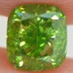 Cushion Shaped Diamond Fancy Green VS2 Certified 1.23 Carat