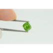 Cushion Shaped Diamond Fancy Green VS2 Certified 1.23 Carat