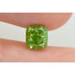 Cushion Shaped Diamond Fancy Green VS2 Certified 1.23 Carat