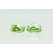 Cushion Cut Diamonds Pair Fancy Green Color VS2 0.86 TCW