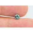 Loose Diamond Round Fancy Green 0.40 Carat VS2