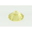 Round Cut Diamond Fancy Yellow Color VS2 1.84 Carat