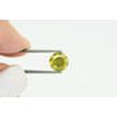 Round Cut Diamond Fancy Yellow 2.03 Carat SI1