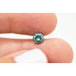 Loose Round Shape Diamond Fancy Turquoise Color 0.80 Carat SI2 Enhanced Real