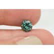 Green Round Diamond 1.20 Carat SI2