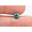 Round Shaped Diamond Fancy Turquoise SI2 1.17 Carat