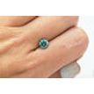 Round Shaped Diamond Fancy Turquoise SI2 1.17 Carat