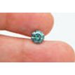 Round Shaped Diamond Fancy Turquoise SI2 1.17 Carat