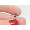Fancy Green Oval Diamond 0.71 Carat VS2