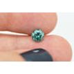 Loose Round Shape Fancy Green Diamond 0.98 Carat 5.97X5.91 MM