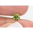 Fancy Green Round Diamond 0.81 Carat SI2