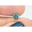Loose Round Diamond Fancy Green 0.76 Carat VS2