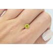 Round Cut Diamond Fancy Yellow Color Loose 0.90 Carat VS2