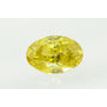 Oval Shape Diamond Fancy Yellow Color 1.00 Carat VVS2