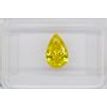 Pear Shape Diamond Fancy Yellow IGI Certified 1.00 Carat SI1