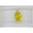 Pear Shape Diamond Fancy Yellow IGI Certified 1.00 Carat SI1