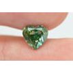 Heart Shape Diamond Fancy Green 1.01 Carat VS2 