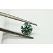 Loose Round Shaped Green Diamond 0.83 ct