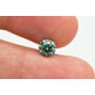 Loose Round Shaped Green Diamond 0.83 ct
