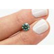 Loose Round Shaped Green Diamond 0.83 ct
