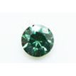 Round Shape Diamond Certified 0.81 Carat Fancy Green Color VS2